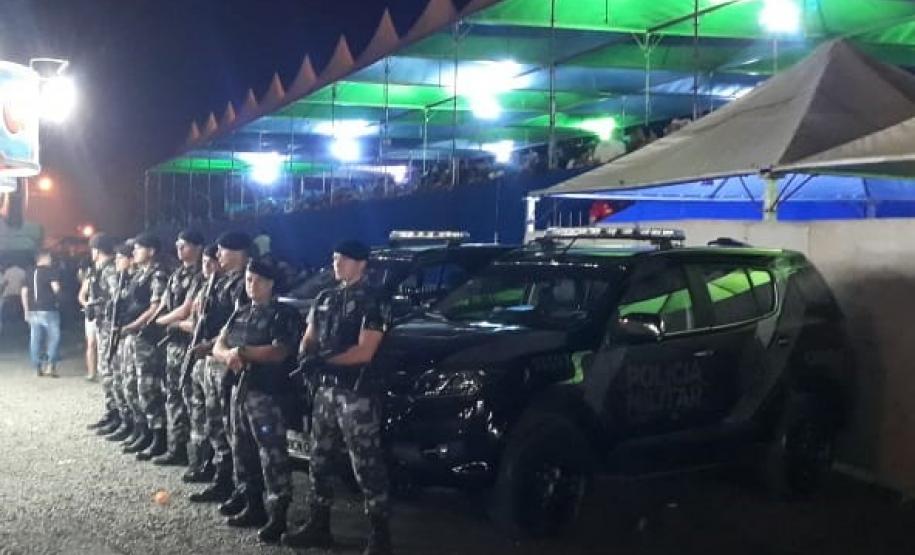 PM garante a segurança nos três dias de festa em comemoração aos 196 anos de Jaguariaíva, nos Campos Gerais