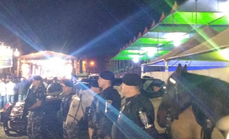 PM garante a segurança nos três dias de festa em comemoração aos 196 anos de Jaguariaíva, nos Campos Gerais