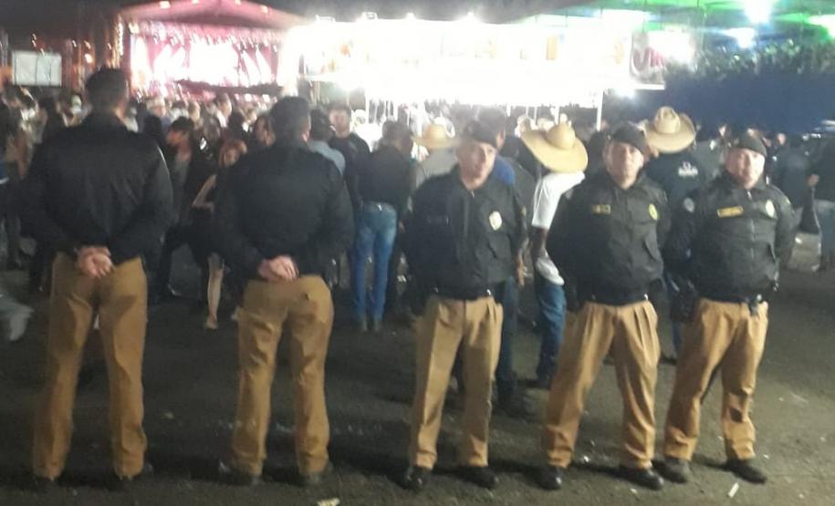 PM garante a segurança nos três dias de festa em comemoração aos 196 anos de Jaguariaíva, nos Campos Gerais