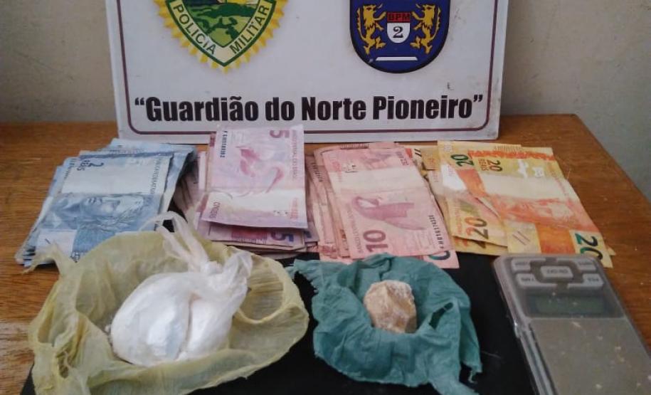 PM do Norte Pioneiro apreende drogas e recupera veículos