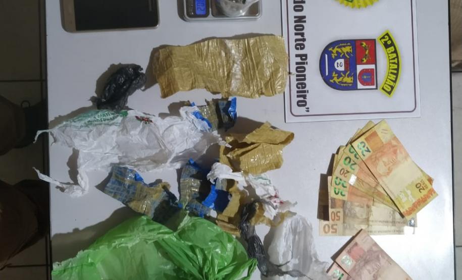PM do Norte Pioneiro apreende drogas e recupera veículos