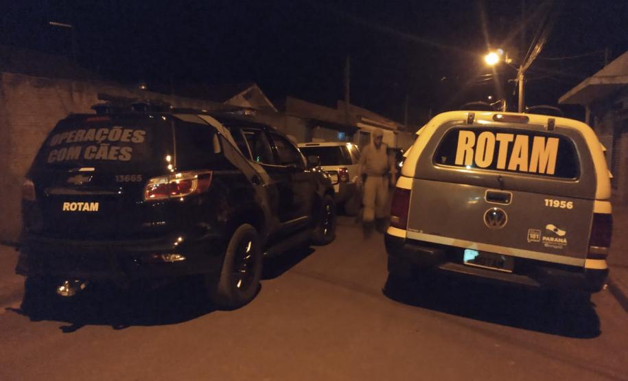 PM do Norte Pioneiro apreende drogas e recupera veículos