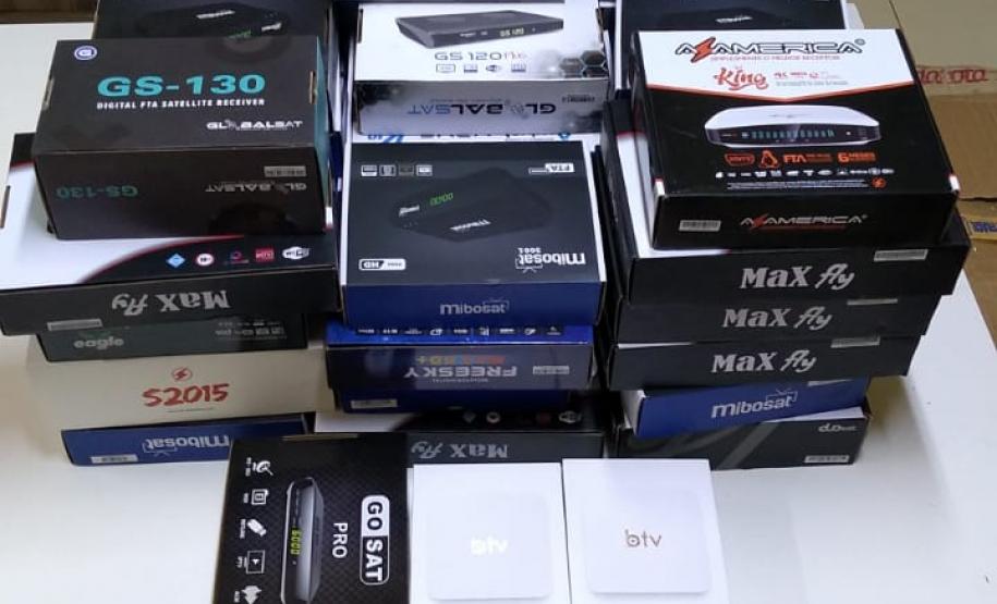 BPRv apreende eletrônicos contrabandeados do Paraguai em Rolândia (PR)