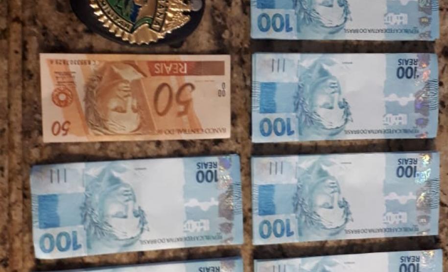 PM apreende mais de R$ 7 mil em notas falsas na Capital