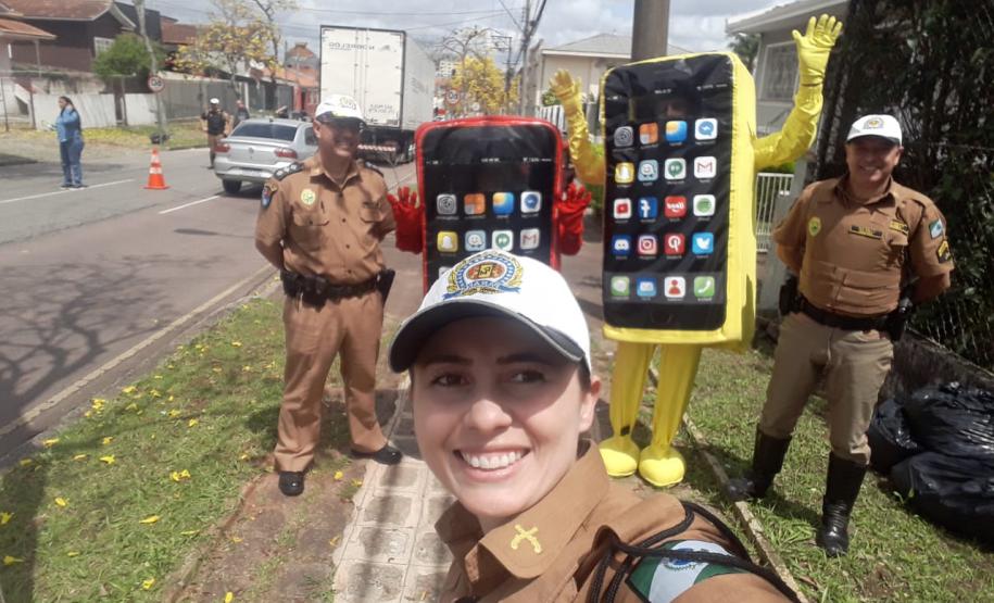 Blitz Educativa do BPTran leva conscientização e informação para motoristas na Capital