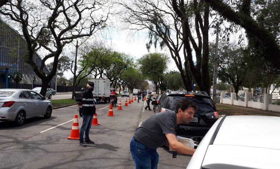 Blitz Educativa do BPTran leva conscientização e informação para motoristas na Capital