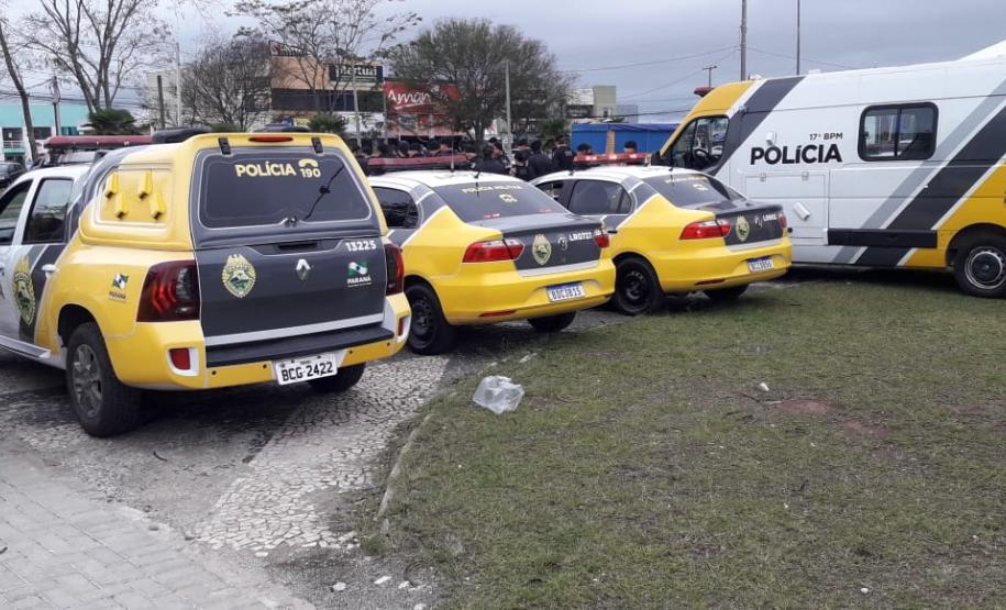 Operação União é desencadeada na Região Metropolita de Curitiba (RMC) e resulta na abordagem de mais de 300 pessoas e 120 veículos