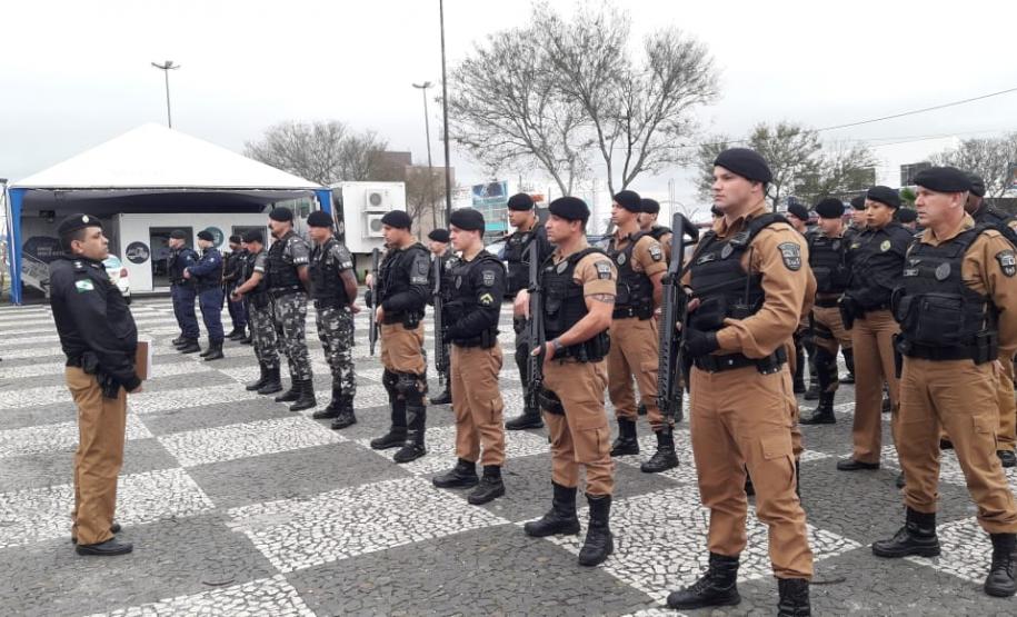 Operação União é desencadeada na Região Metropolita de Curitiba (RMC) e resulta na abordagem de mais de 300 pessoas e 120 veículos