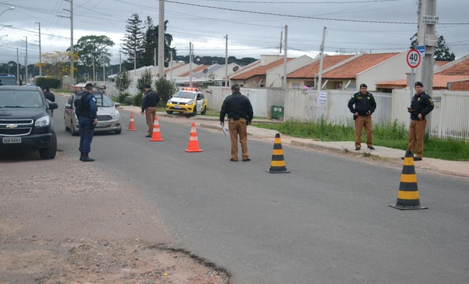 Operação União é desencadeada na Região Metropolita de Curitiba (RMC) e resulta na abordagem de mais de 300 pessoas e 120 veículos
