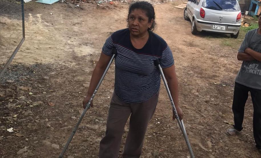 Policiais militares do BPTran arrecadam alimentos e ajudam família do Fazendinha, em Curitiba