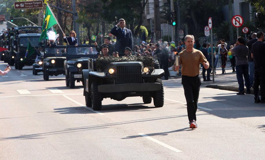 Tropas da Polícia Militar desfilam no 7 de Setembro diante de 20 mil pessoas na Capital