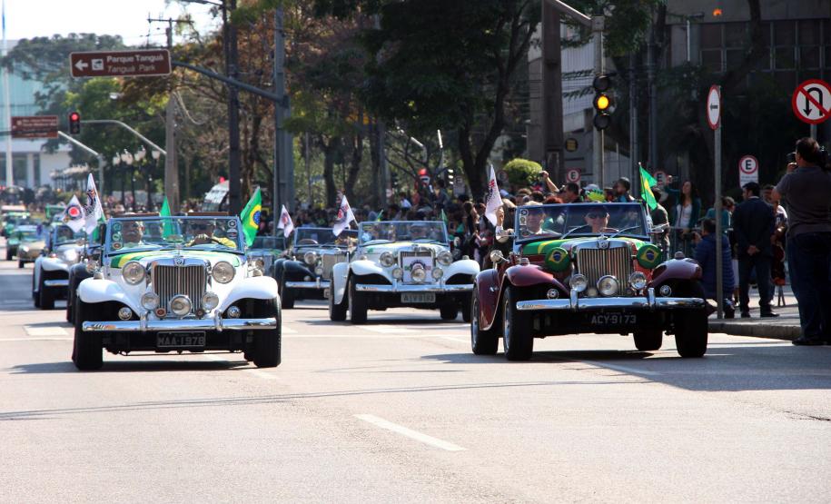 Tropas da Polícia Militar desfilam no 7 de Setembro diante de 20 mil pessoas na Capital