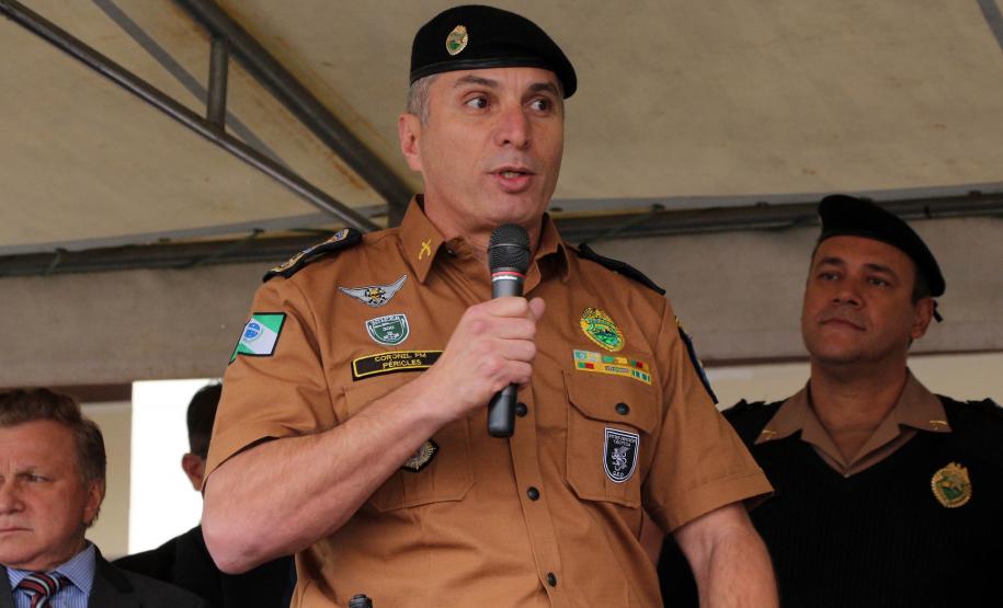 Governador autoriza concurso de 2,4 mil vagas para a Polícia Militar durante solenidade em Curitiba