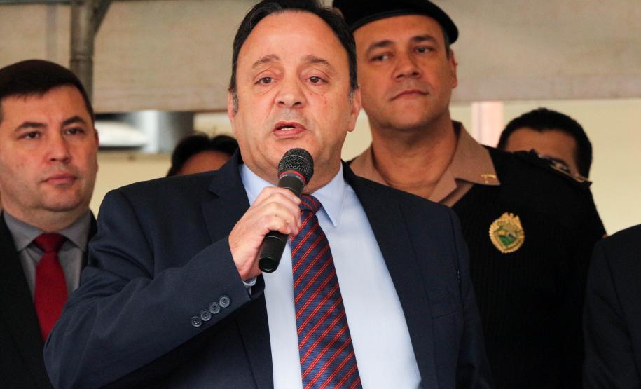 Governador autoriza concurso de 2,4 mil vagas para a Polícia Militar durante solenidade em Curitiba