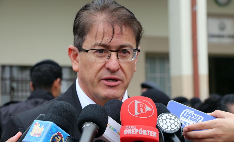 Governador autoriza concurso de 2,4 mil vagas para a Polícia Militar durante solenidade em Curitiba