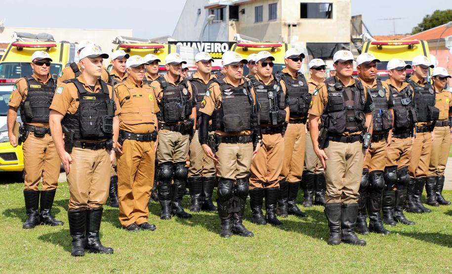 Curitiba recebe reforço de policiamento da PM com a Operação Saturação