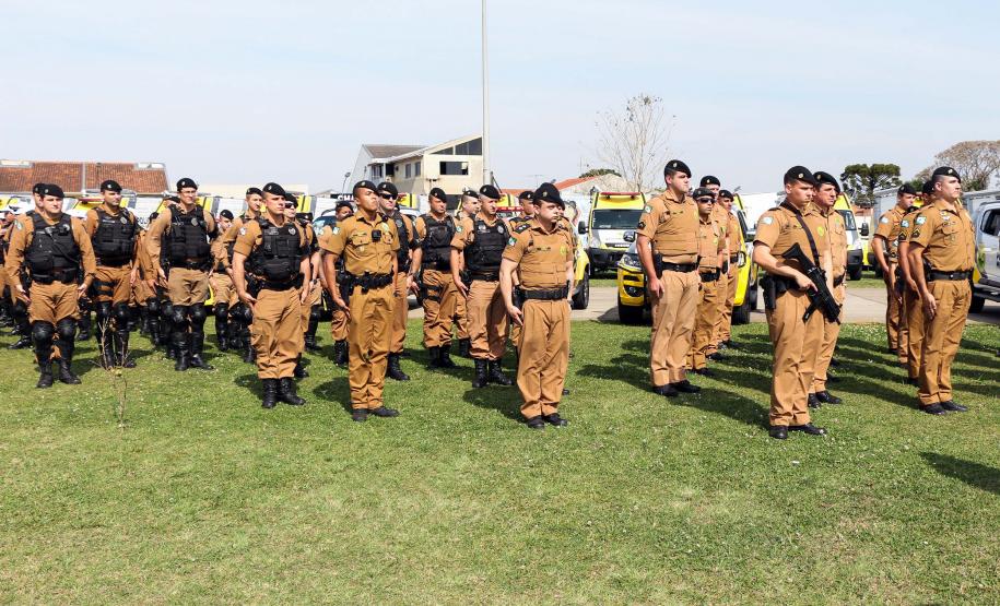 Curitiba recebe reforço de policiamento da PM com a Operação Saturação