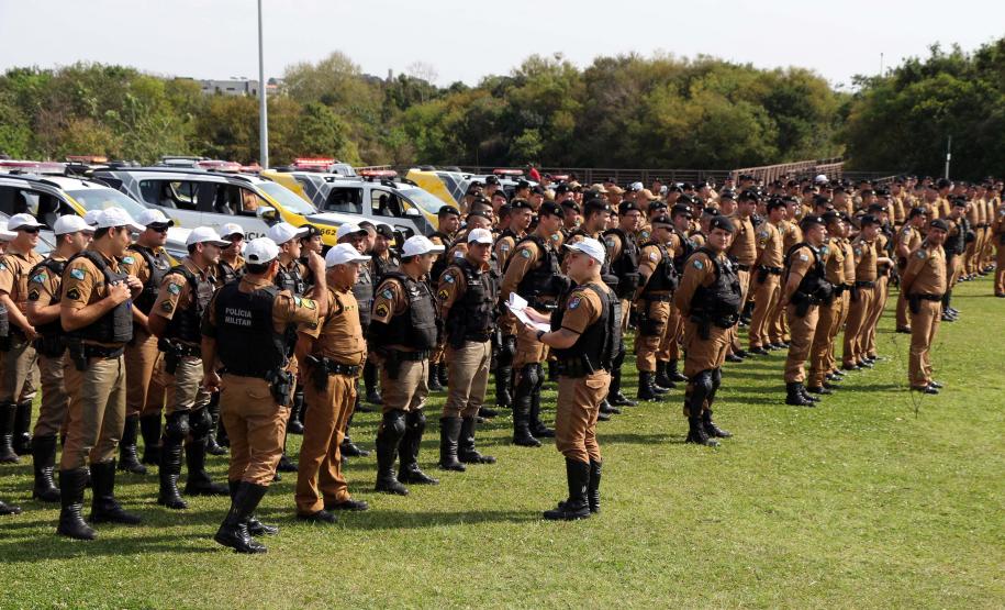 Operação Todos Por Um coloca mais de 900 policiais nas ruas e leva mais segurança para Curitiba