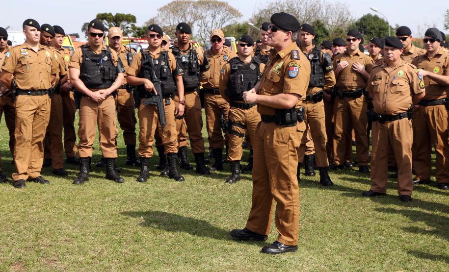 Curitiba recebe reforço de policiamento da PM com a Operação Saturação