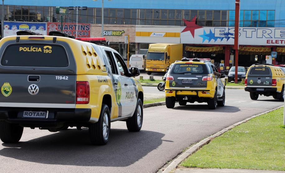 Curitiba recebe reforço de policiamento da PM com a Operação Saturação