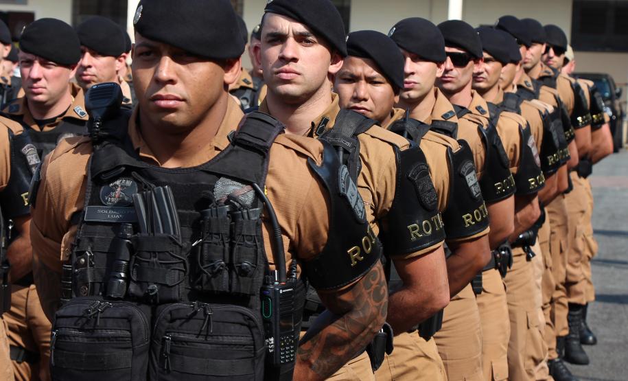 PM faz operação em regiões estratégicas da Capital com equipes do BOPE e ROTAMs