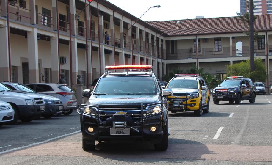 PM faz operação em regiões estratégicas da Capital com equipes do BOPE e ROTAMs