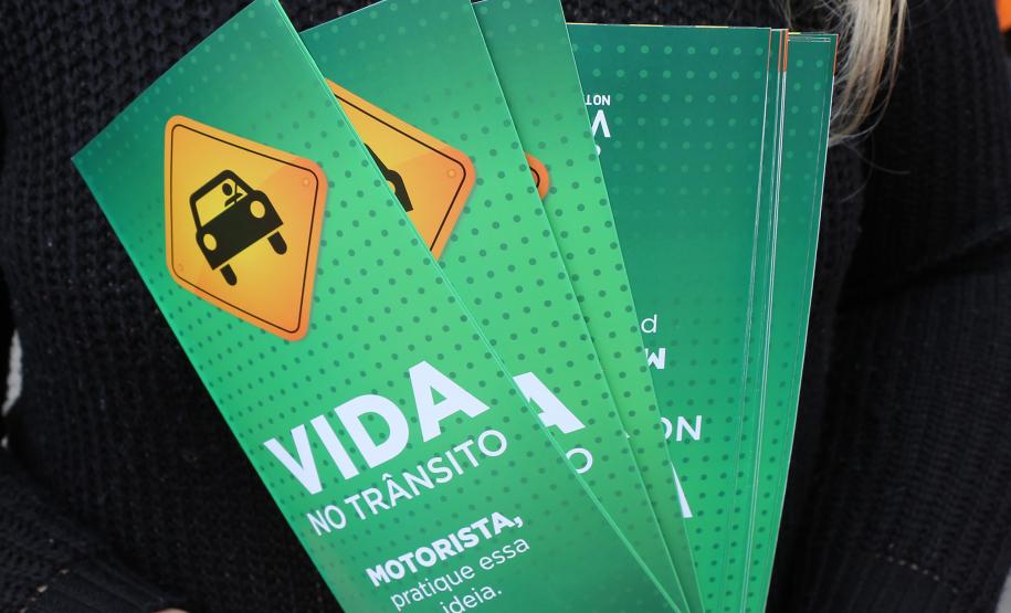 Blitz Educativa do BPTran leva conscientização e informação para motoristas na Capital