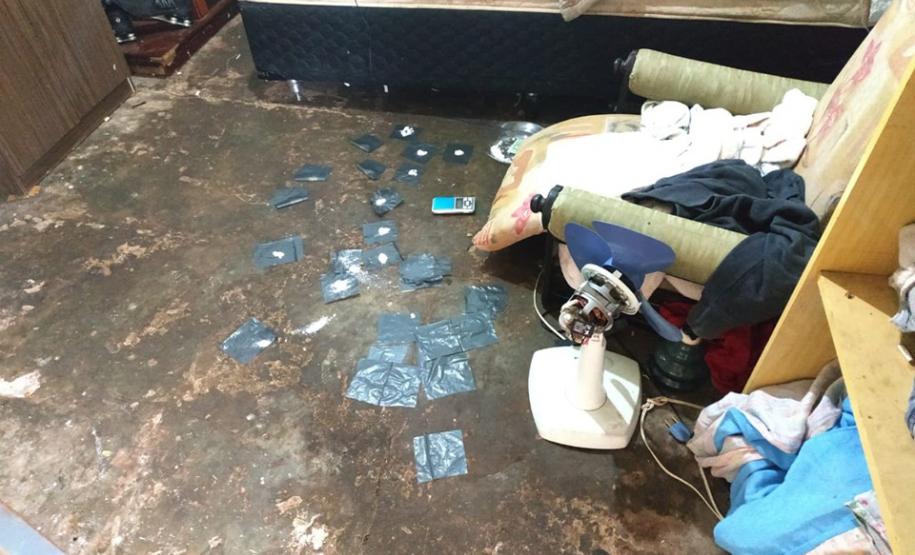 Dupla é presa pela PM em Cianorte (PR) após denúncia de tráfico de drogas