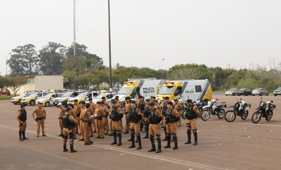 Em Ponta Grossa, PM desencadeia operação Cidade Segura