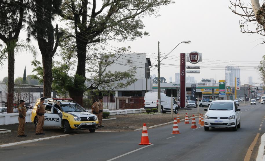 Em Ponta Grossa, PM desencadeia operação Cidade Segura