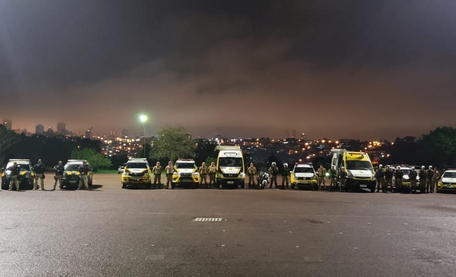 Em Ponta Grossa (PR), PM promove diversas ações durante a Semana Nacional do Trânsito