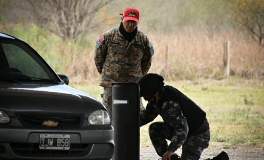 Integrante do Esquadrão Antibombas do PR participa do Curso de Reconhecimento, Tratamento e Destino Final de Artefatos Explosivos Regulamentares na Argentina