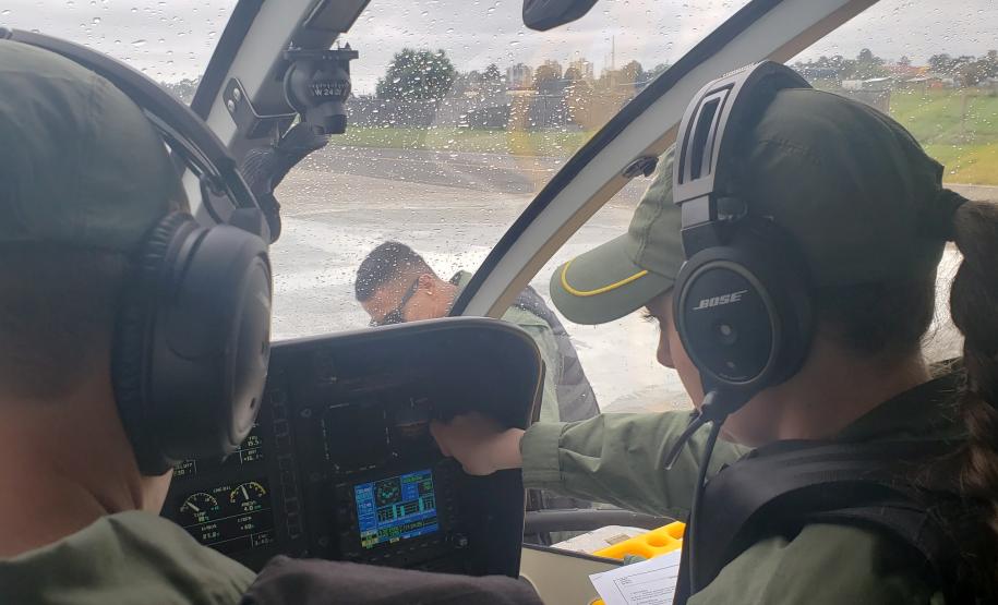 PM tem a primeira mulher exercendo a função de Copiloto e Coordenadora de Operações Aéreas do BPMOA