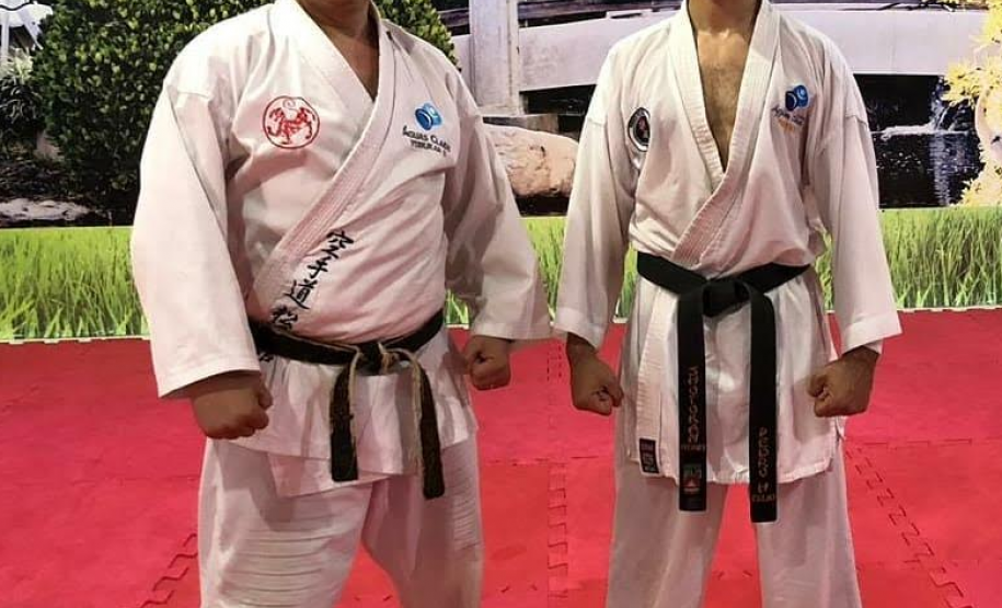 Integrantes da PM representam seleção brasileira em mundial de karatê em Fortaleza (PR)