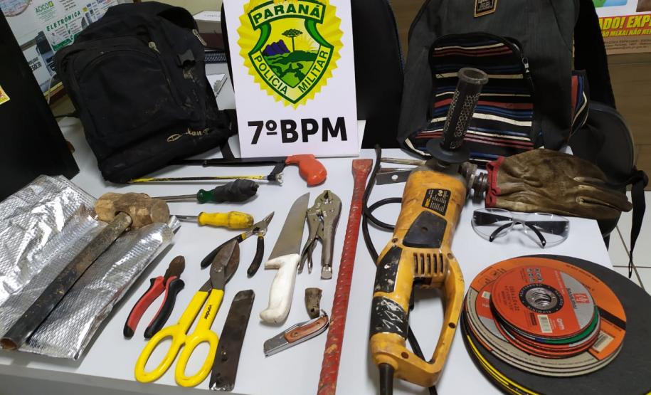 Veículos recuperados e dois rapazes presos marcam domingo de atividades do 7º BPM, no interior do Estado