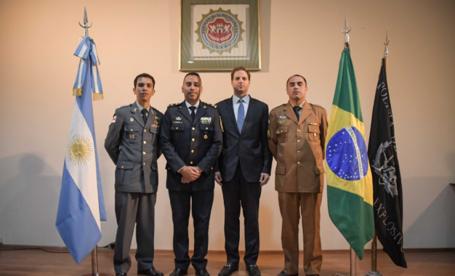 Integrante do Esquadrão Antibombas do PR participa do Curso de Reconhecimento, Tratamento e Destino Final de Artefatos Explosivos Regulamentares na Argentina