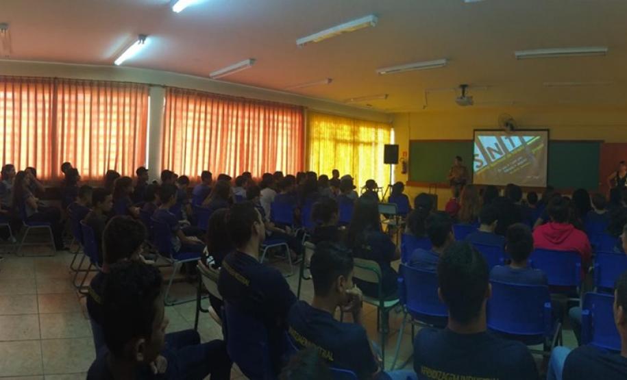 Em Cianorte, PM promove diversas ações durante a Semana Nacional do Trânsito