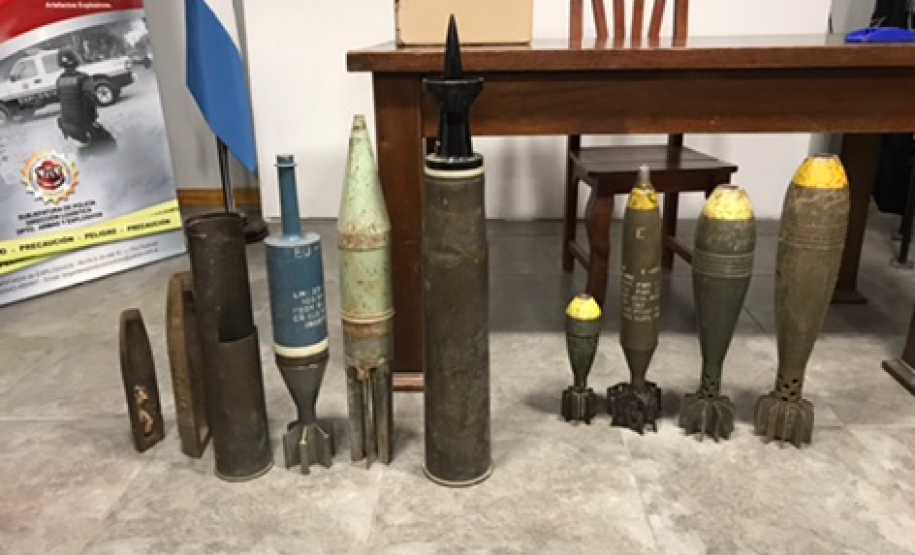 Integrante do Esquadrão Antibombas do PR participa do Curso de Reconhecimento, Tratamento e Destino Final de Artefatos Explosivos Regulamentares na Argentina
