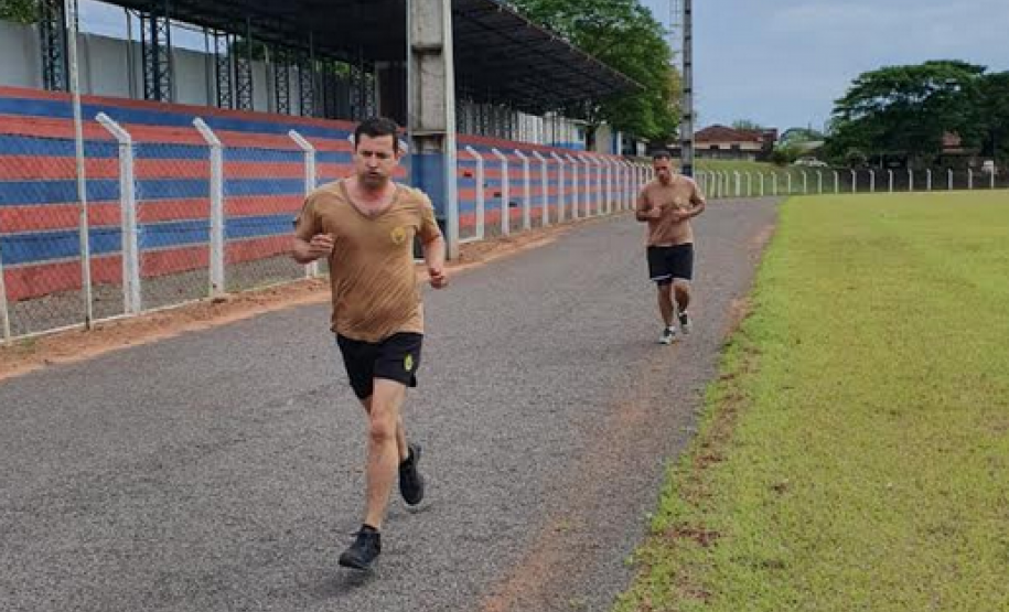 PM realiza trabalho de educação e manutenção física para a unidade em Cruzeiro do Oeste