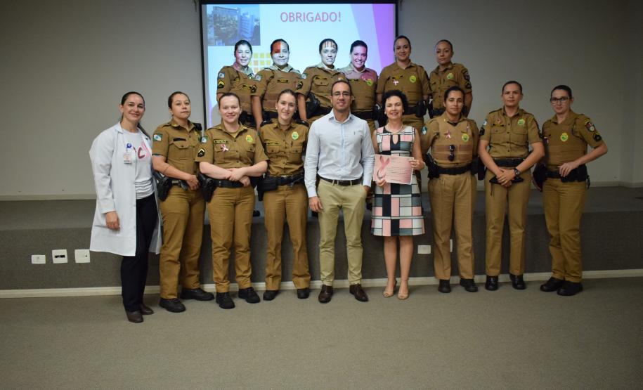 PM fecha mês de outubro com mais uma palestra sobre o câncer de mama em Londrina (PR)