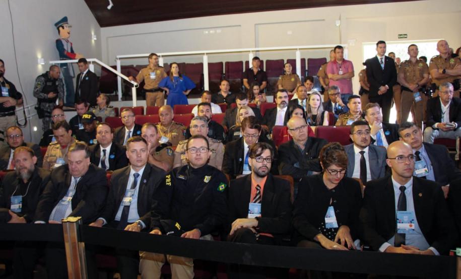 Agenda do ministro Sérgio Moro é acompanhada pelo Comando-Geral da PM, em São José dos Pinhais