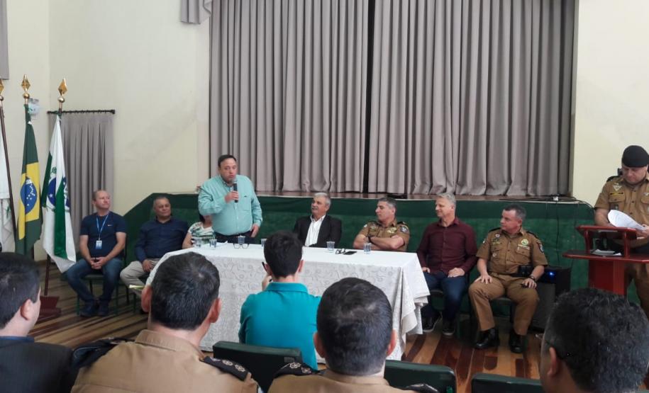 BPEC recebe nova viatura durante solenidade com a participação do Comandante-Geral da PM em Irati (PR)