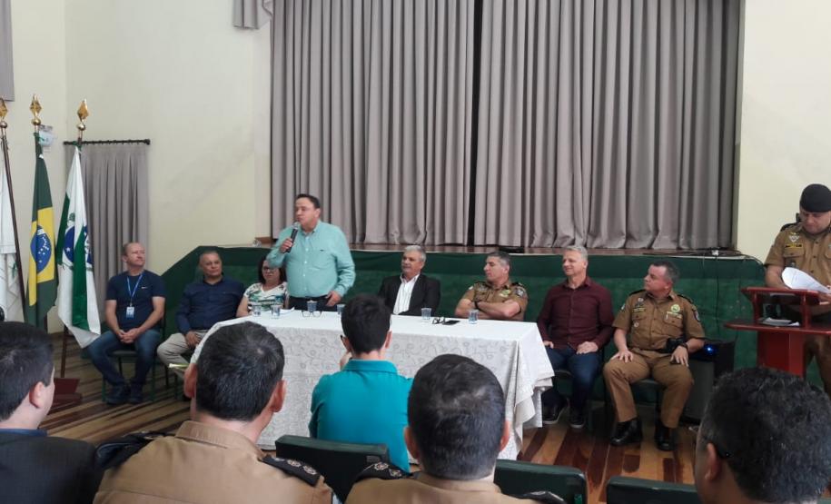 BPEC recebe nova viatura durante solenidade com a participação do Comandante-Geral da PM em Irati (PR)