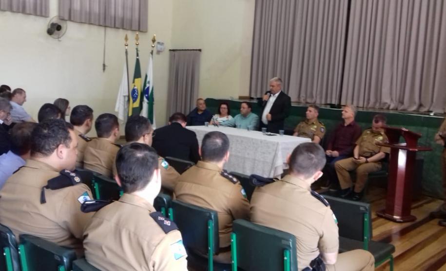 BPEC recebe nova viatura durante solenidade com a participação do Comandante-Geral da PM em Irati (PR)