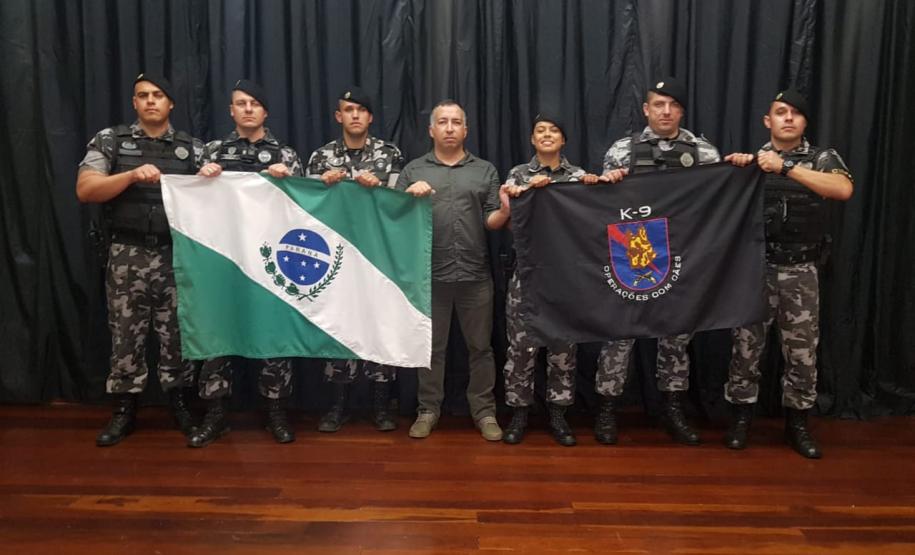 Policiais militares cinotécnicos do Paraná concluem o 1º Curso de Busca e Captura com Cães em Santa Catarina