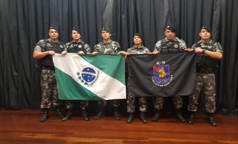 Policiais militares cinotécnicos do Paraná concluem o 1º Curso de Busca e Captura com Cães em Santa Catarina