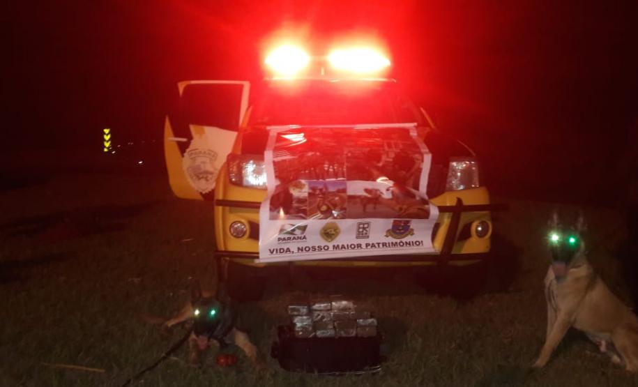 Operação Fiscalização resulta em apreensão de mais de 150 quilos de maconha dentro de ônibus em Bandeirantes