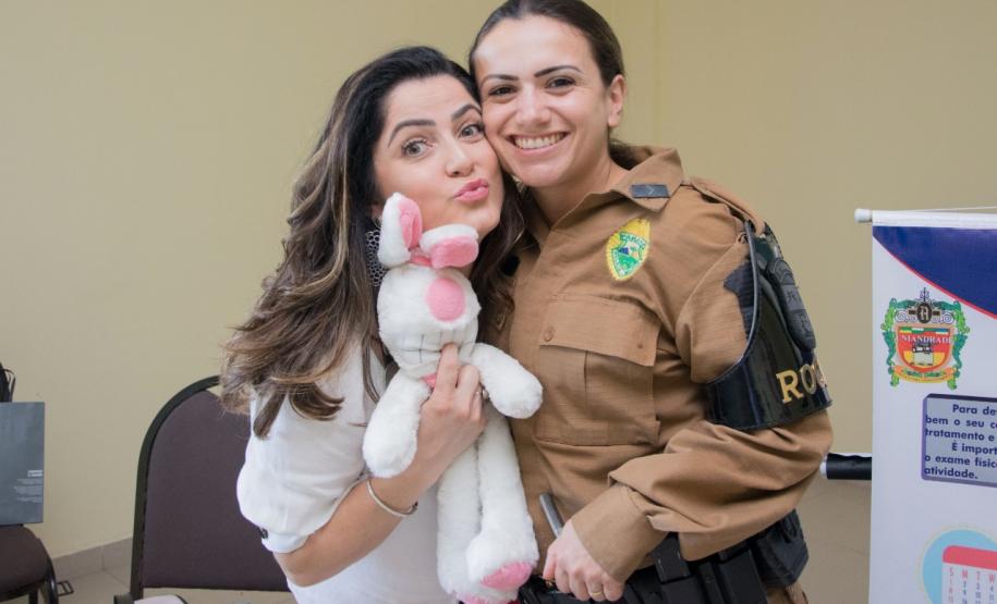 Palestra de conscientização ao câncer de mama é realizado na sede do 17° Batalhão em São José dos Pinhais (RMC)