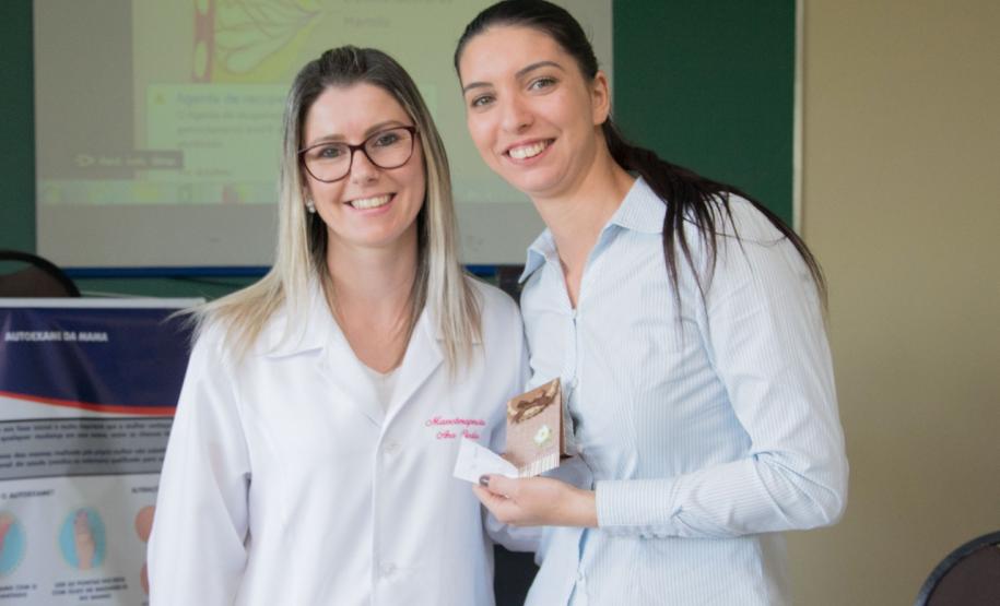 Palestra de conscientização ao câncer de mama é realizado na sede do 17° Batalhão em São José dos Pinhais (RMC)
