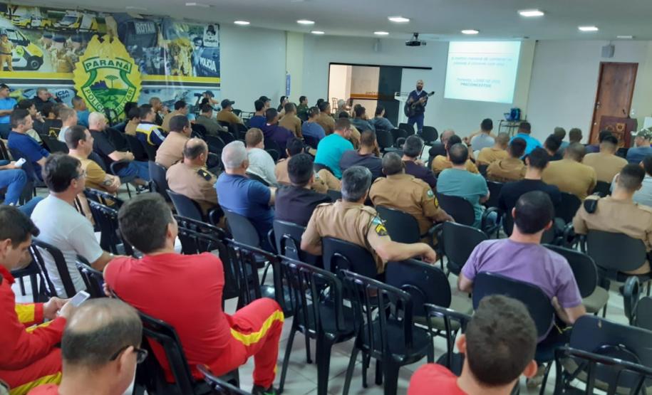 Batalhão da PM de Maringá e Colorado (PR) promove a V Ação de Saúde Preventiva para os policiais da unidade